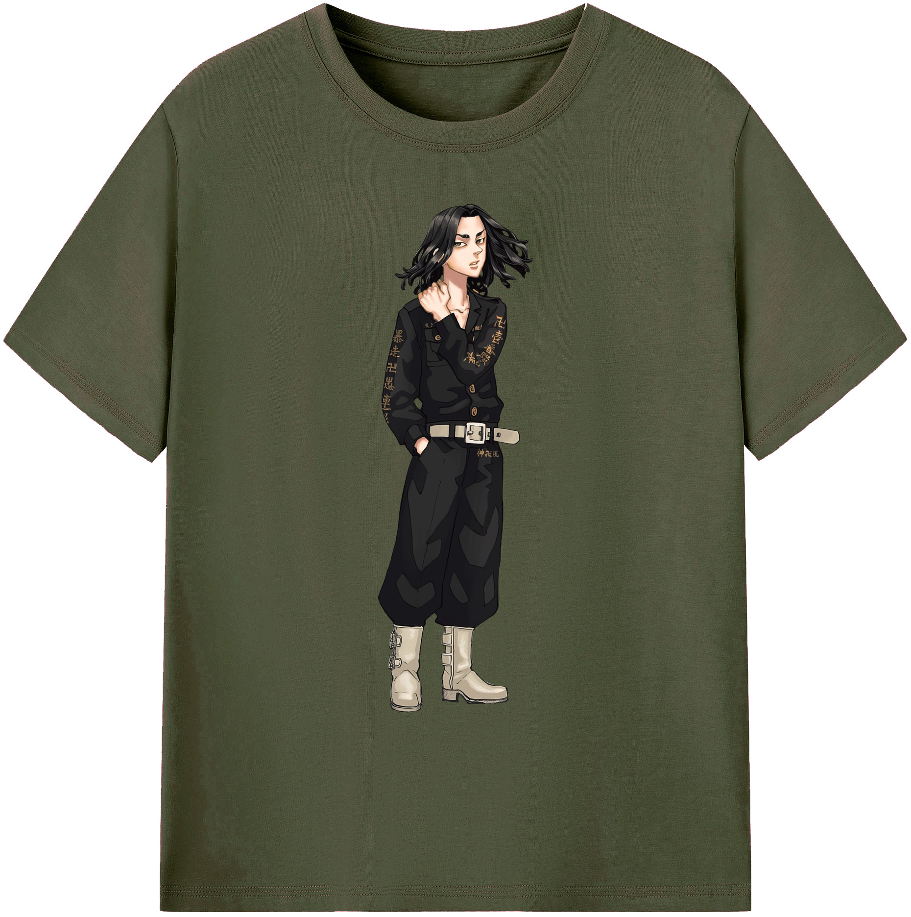 （画像用） 東京リベンジャーズ Tokyo Revengers 綿100％ メンズ半袖Tシャツ｜肌触りやわらか＆通気性